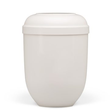 H-21881 Classic krémfehér biológiailag lebomló Arboform urna